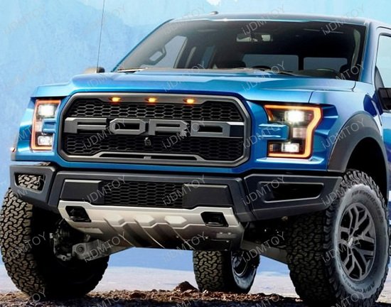 Ford raptor led grille lights #2