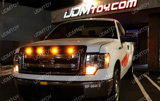 Ford raptor grill marker lights #10