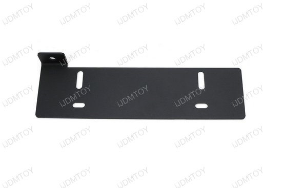 18-up Jeep Wrangler JL No Drill License Plate Mounting Bracket Relocator