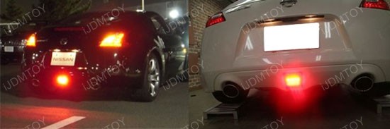 Strobe Flashing LED Rear Fog Brake Light Conversion Kit For FRS TC BRZ 370Z Etc