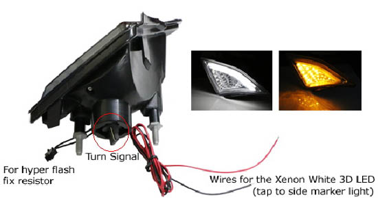 thumbnail image 2 of Smoked LED Front Corner Lights For Scion FR-S & Toyota GT86 2013+ | Turn Signal & Parking 2 of 2