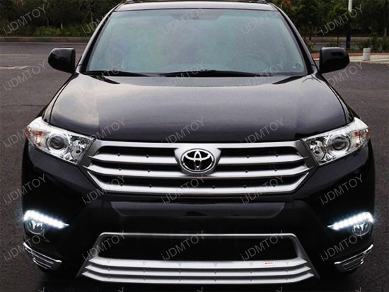 2017 Up Toyota Highlander 8 Led High Daytime Running Lights 2017 Toyota Highlander Led Daytime Running Lights