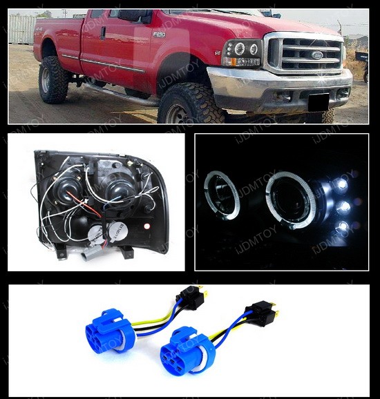 2004 Ford f250 headlight bulb size #6
