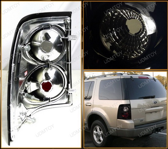 2004 Ford explorer black tail lights #5